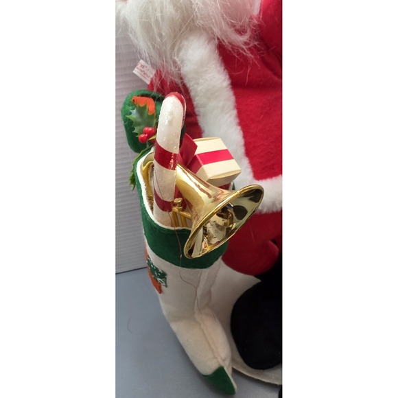 Vintage Annalee '88 Mobilitee Dolls Standing Santa Made in USA 1988 Rare HTF - Picture 4 of 10